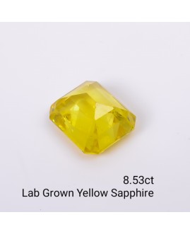 LAB GROWN YELLOW SAPPPHIRE 8.53 Cts OCTAMIXED