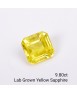 LAB GROWN YELLOW SAPPPHIRE 9.80 Cts OCTAMIXED