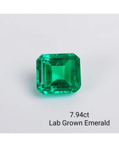 LAB GROWN EMERALD 7.94CTS OCTA MIXED