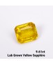 LAB GROWN YELLOW SAPPPHIRE 9.61 Cts OCTAMIXED
